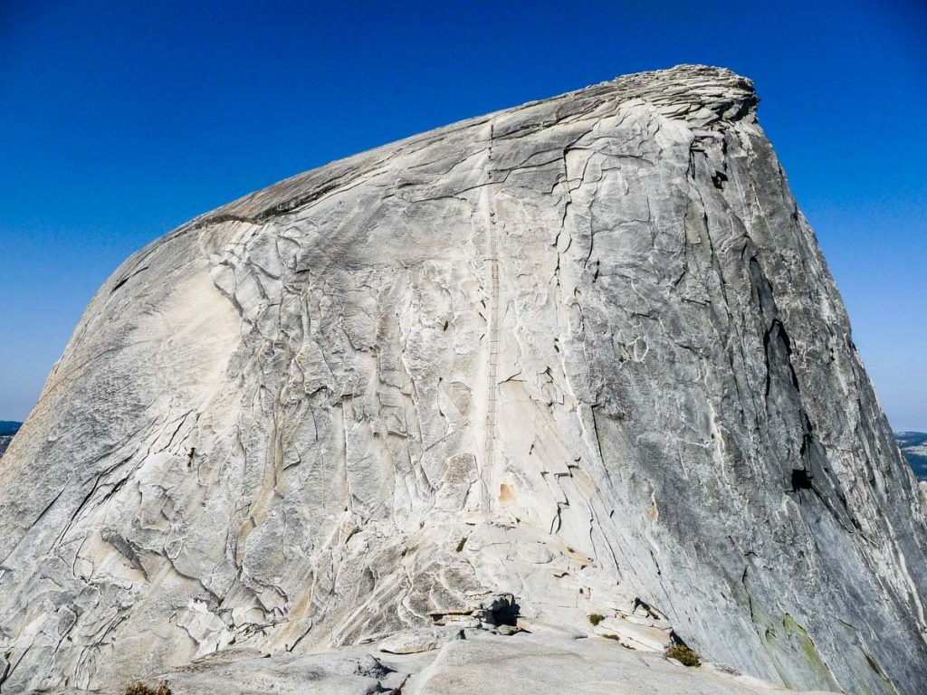 Hiking the Half Dome Cables in Yosemite 