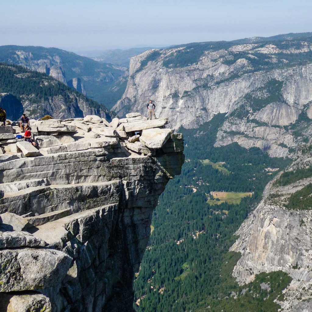 Diving Board on Half Dome