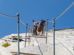 More crowded on my way down More crowded on my way down