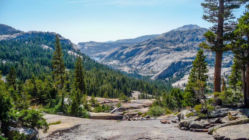 Looking west from Lower Cathedral Lake