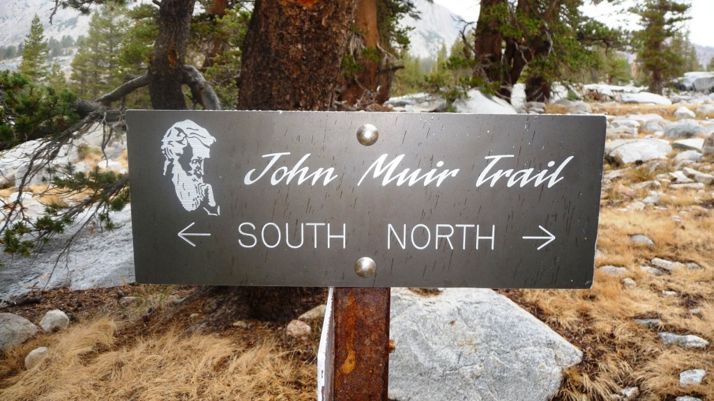 John Muir Trail sign