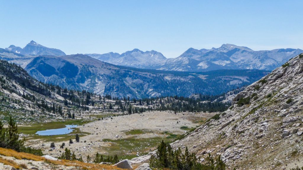 Silver Pass, looking south