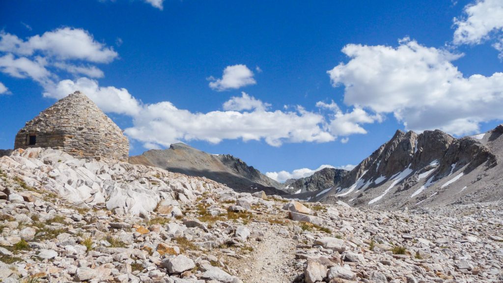 Only a few more steps to Muir Pass