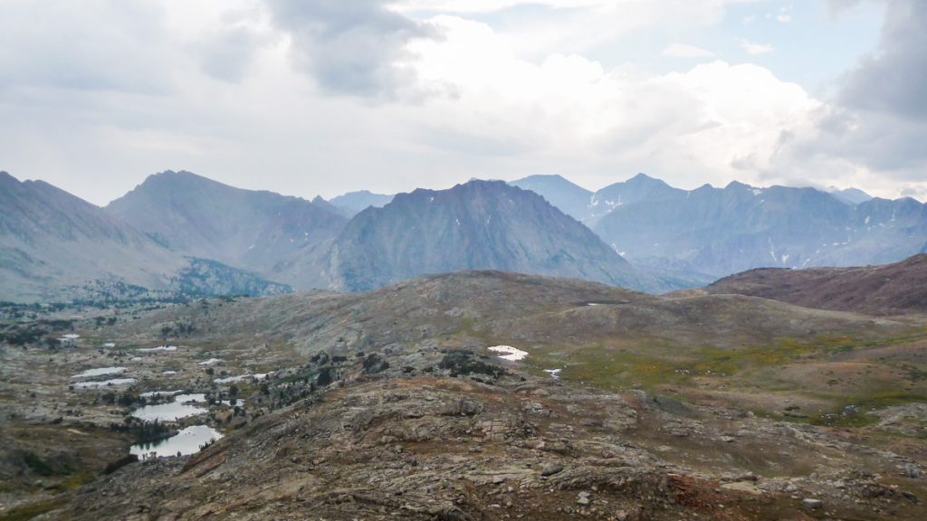 Looking south from Pinchot Pass