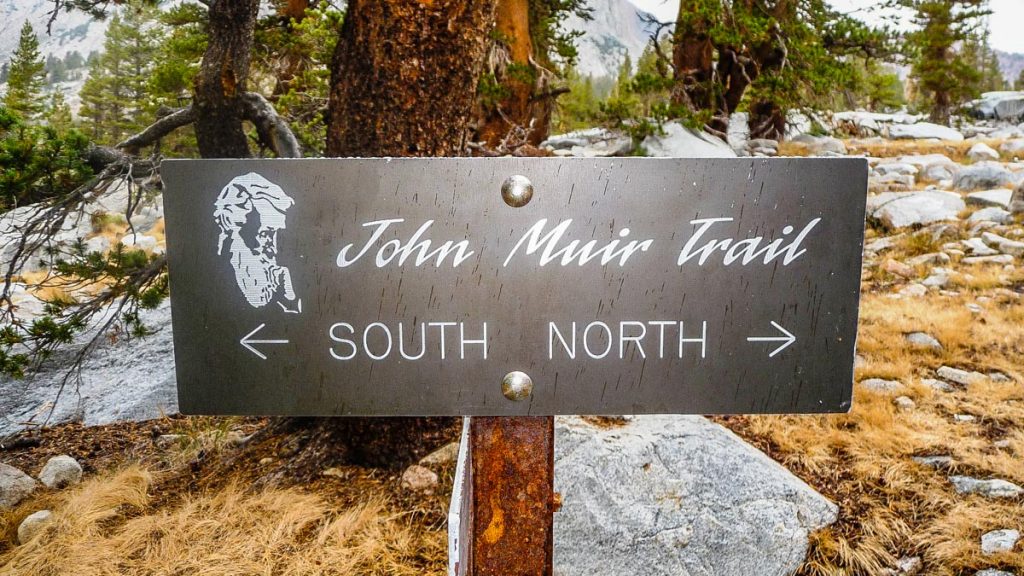 John Muir Trail sign