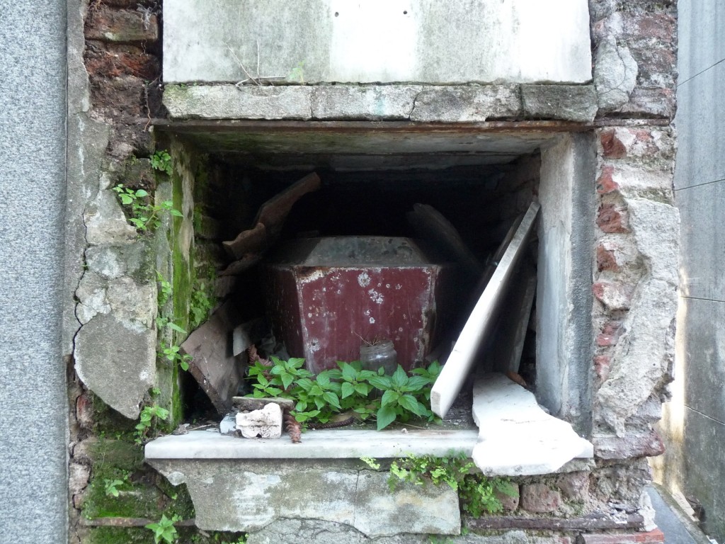 Vandalized Tomb