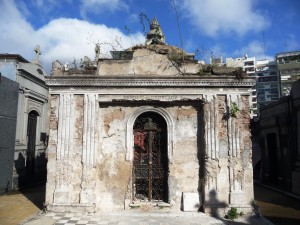 Unkept mausoleum Unkept mausoleum