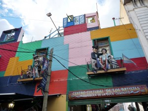 Celebrities on the balconies