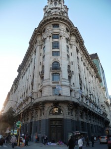 Corner of Roque Saenz Peña and San Martin