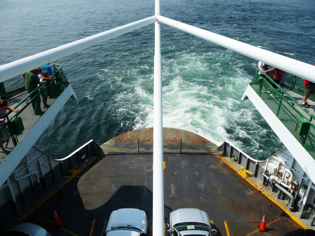 Ferry out of Seattle