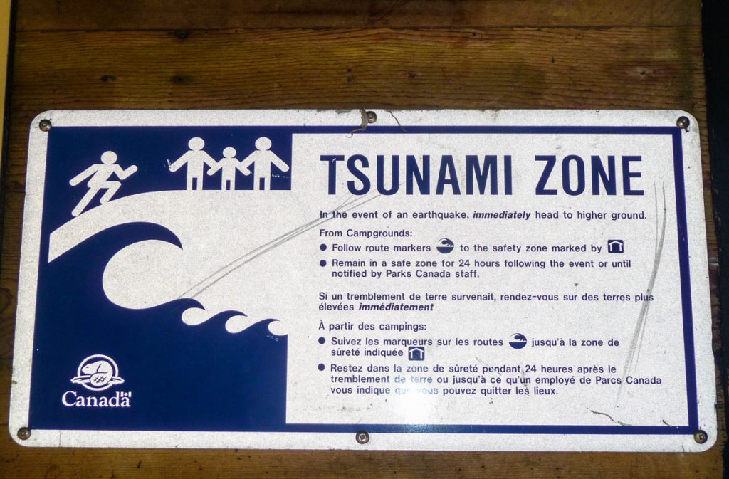 Tsunami warning