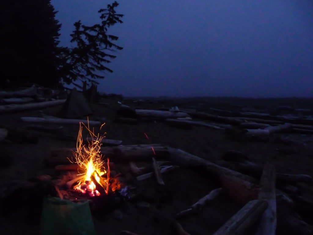 Darling River campsite, West Coast Trail