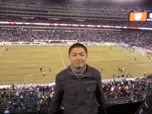 Argentina vs USA. 1-1 at the New Meadowlands Stadium Argentina vs USA. 1-1 at the New Meadowlands Stadium