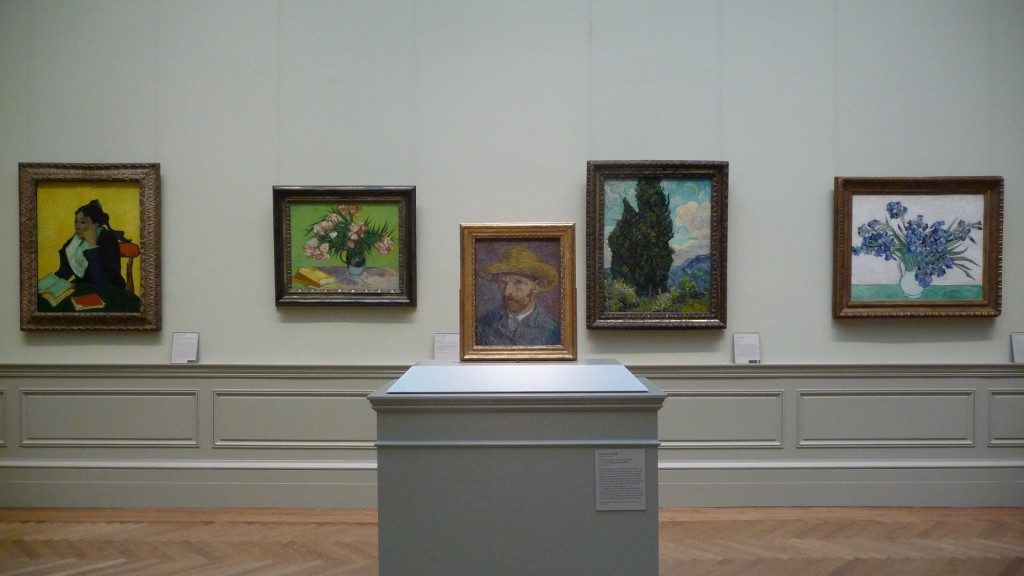 Van Gogh paintings at The Met