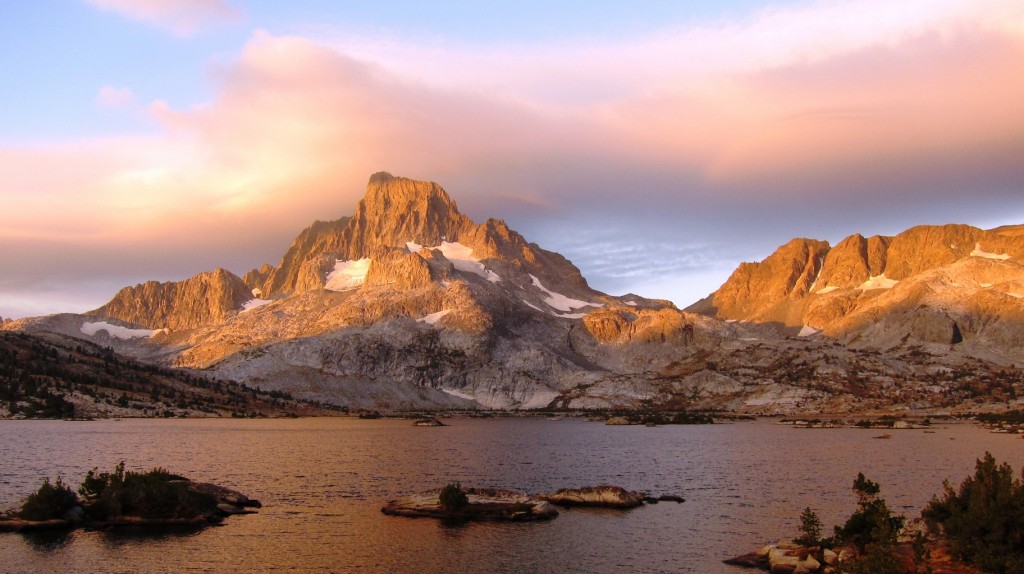 Banner Peak at sunrise