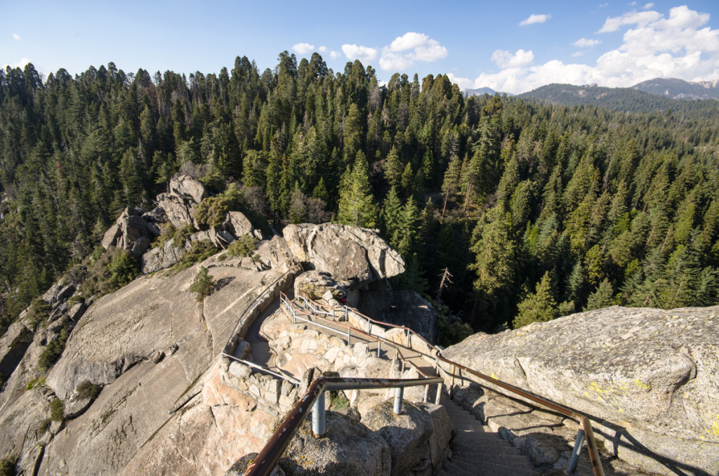 Stairs to Moro Rock - Sequoia National Park