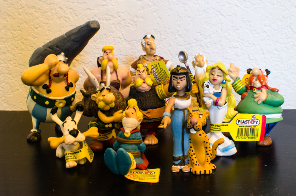 Sister's Asterix collection