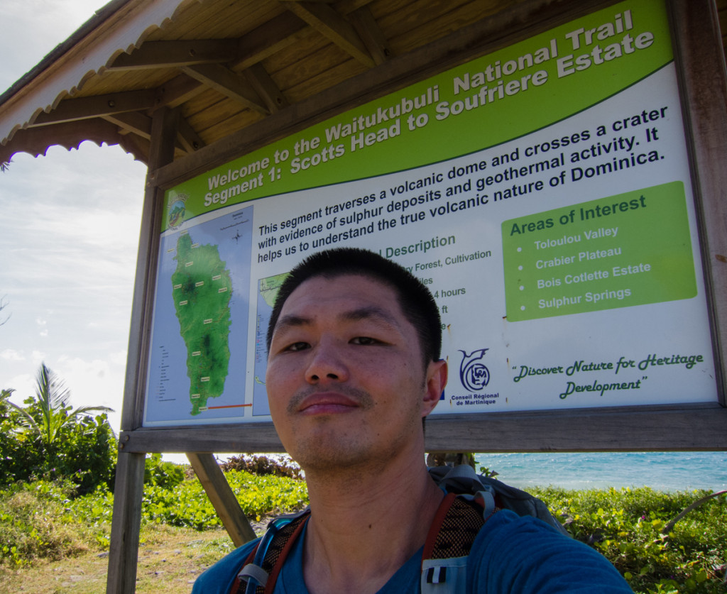 Start of Segment 1 - Waitukubuli National Trail