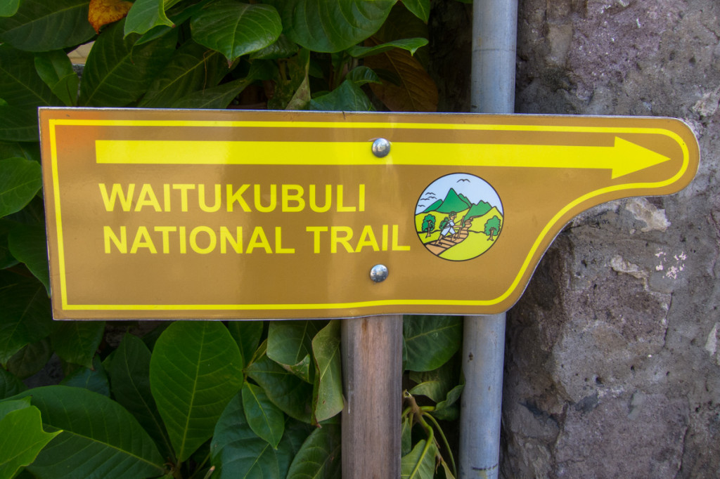 Waitukubuli National Trail sign
