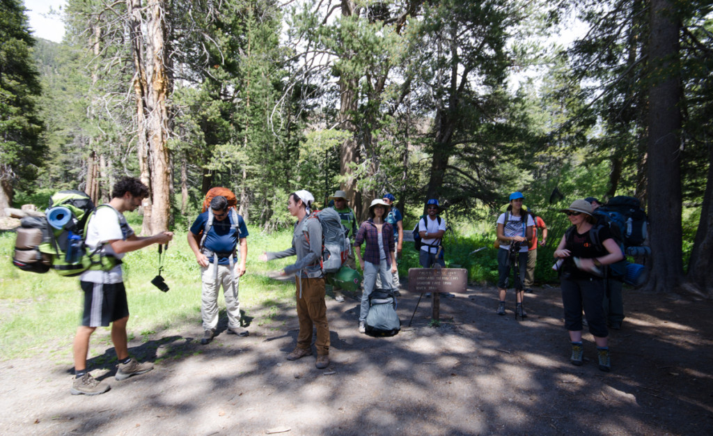 Agnew Meadows trail head