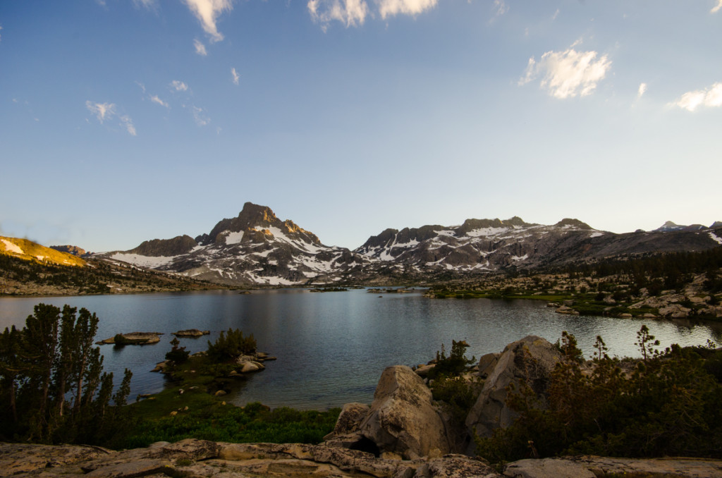 Sunset at Thousand Island Lake