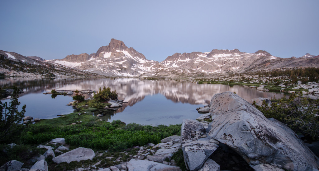 Sunrise at Thousand Island Lake