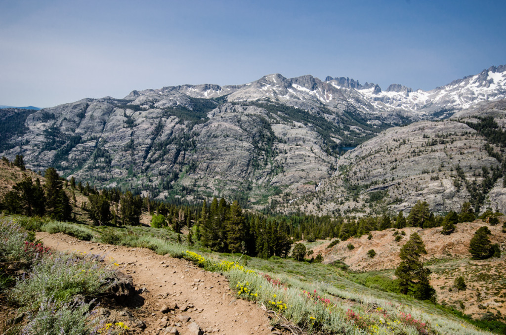 Shadow Lake from the Pacific Crest Trail