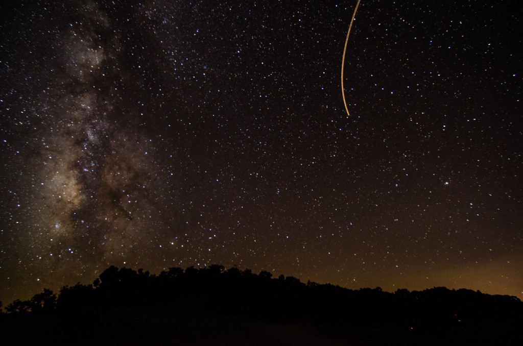 International Space Station from Ancient Bristlecone Pine Forest