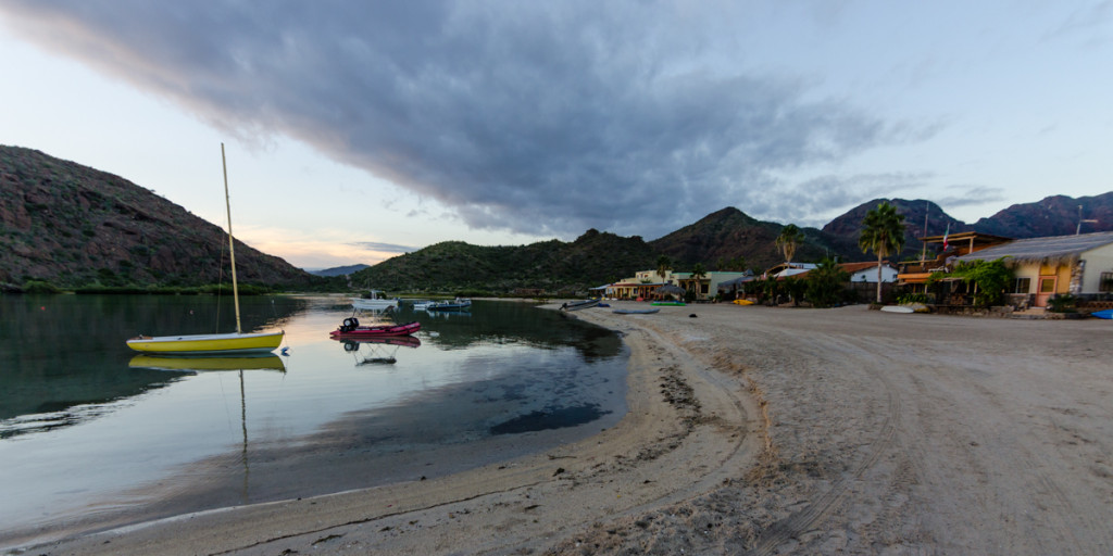 Sunrise at Posada Concepción, Baja California