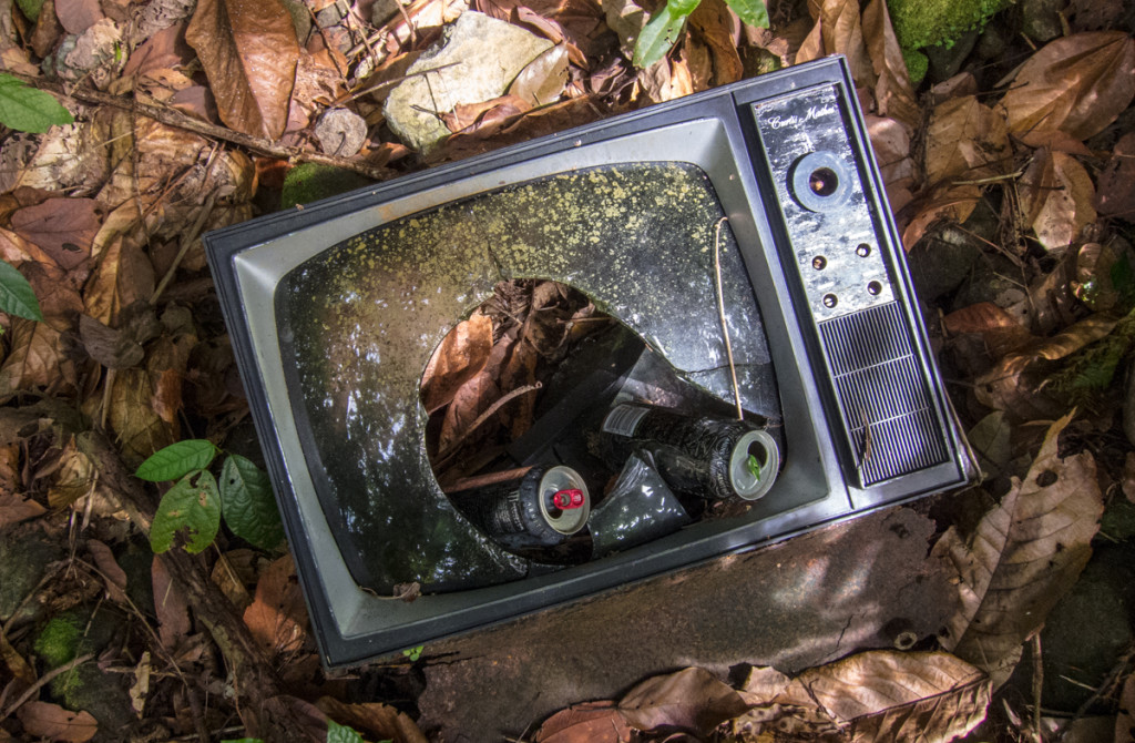 Strange trash on the Waitukubuli National Trail