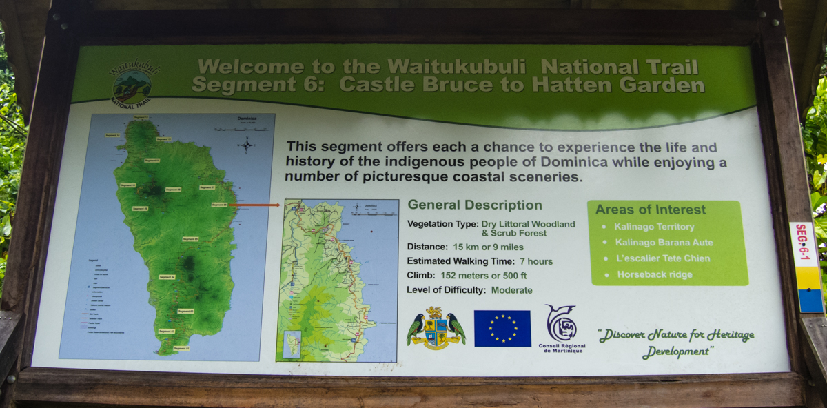 Waitukubuli National Trail Segment 6 Castle Bruce To Hatton Garden Kevin S Travel Blog