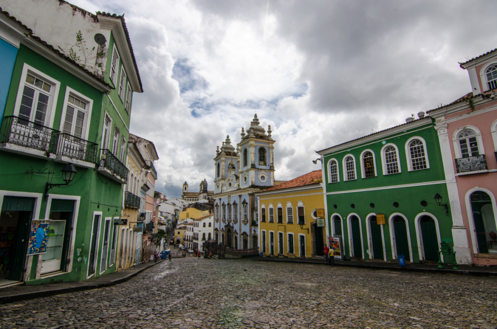 Largo do Pelorinho, Salvador, Brazil