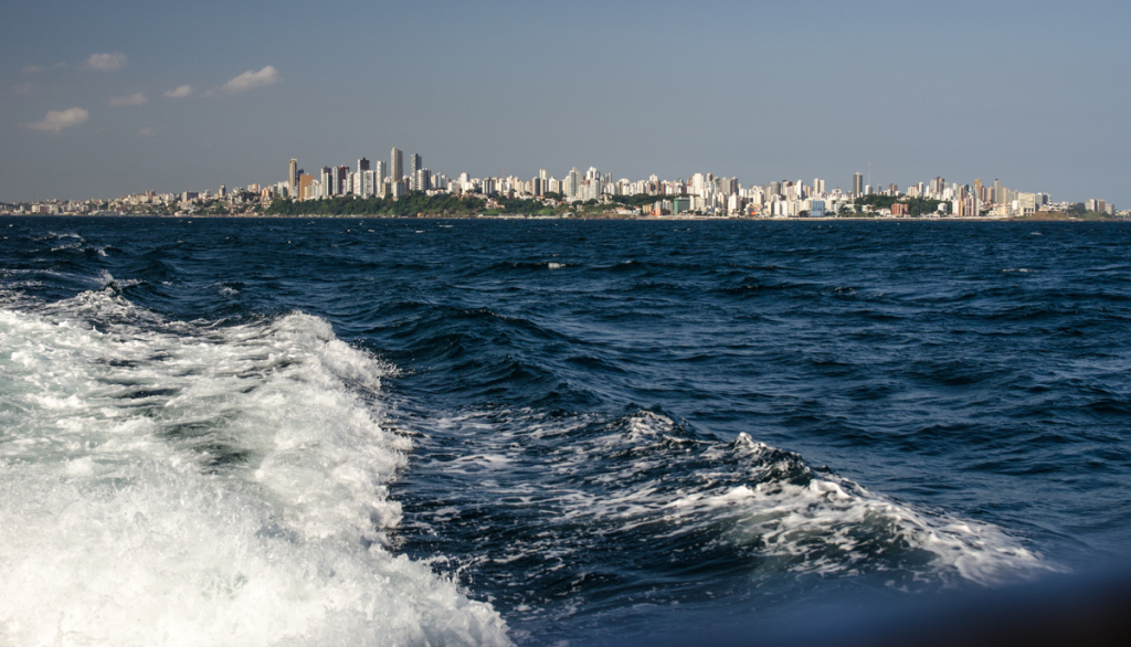 Leaving Salvador, Brazil