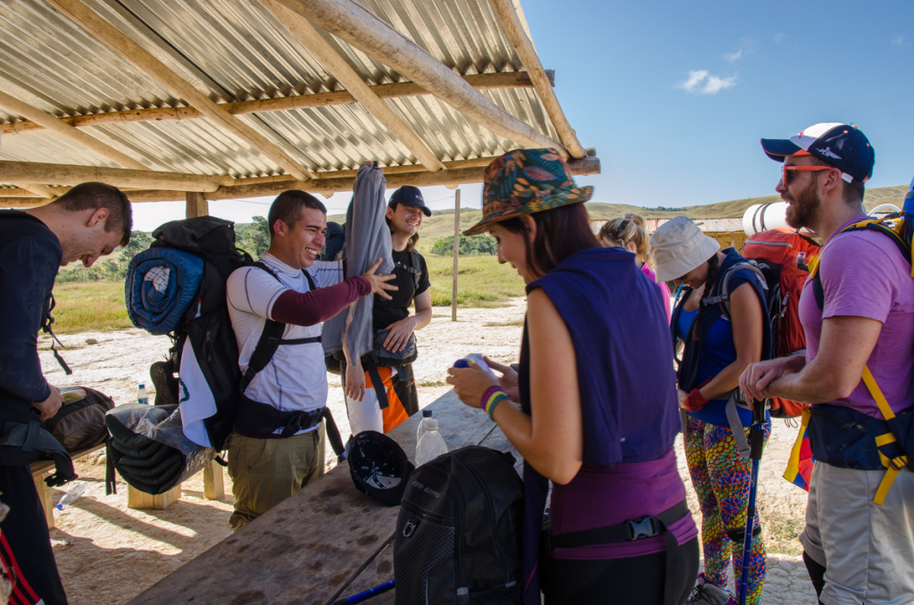 Getting ready to leave Rio Tek Camp