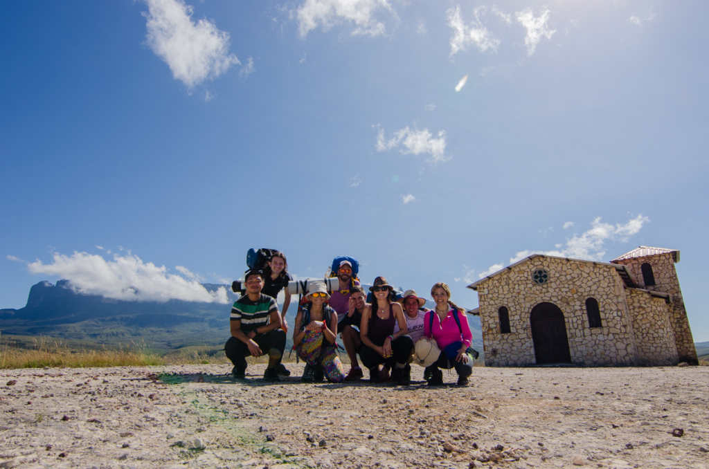 A church on the way to Roraima