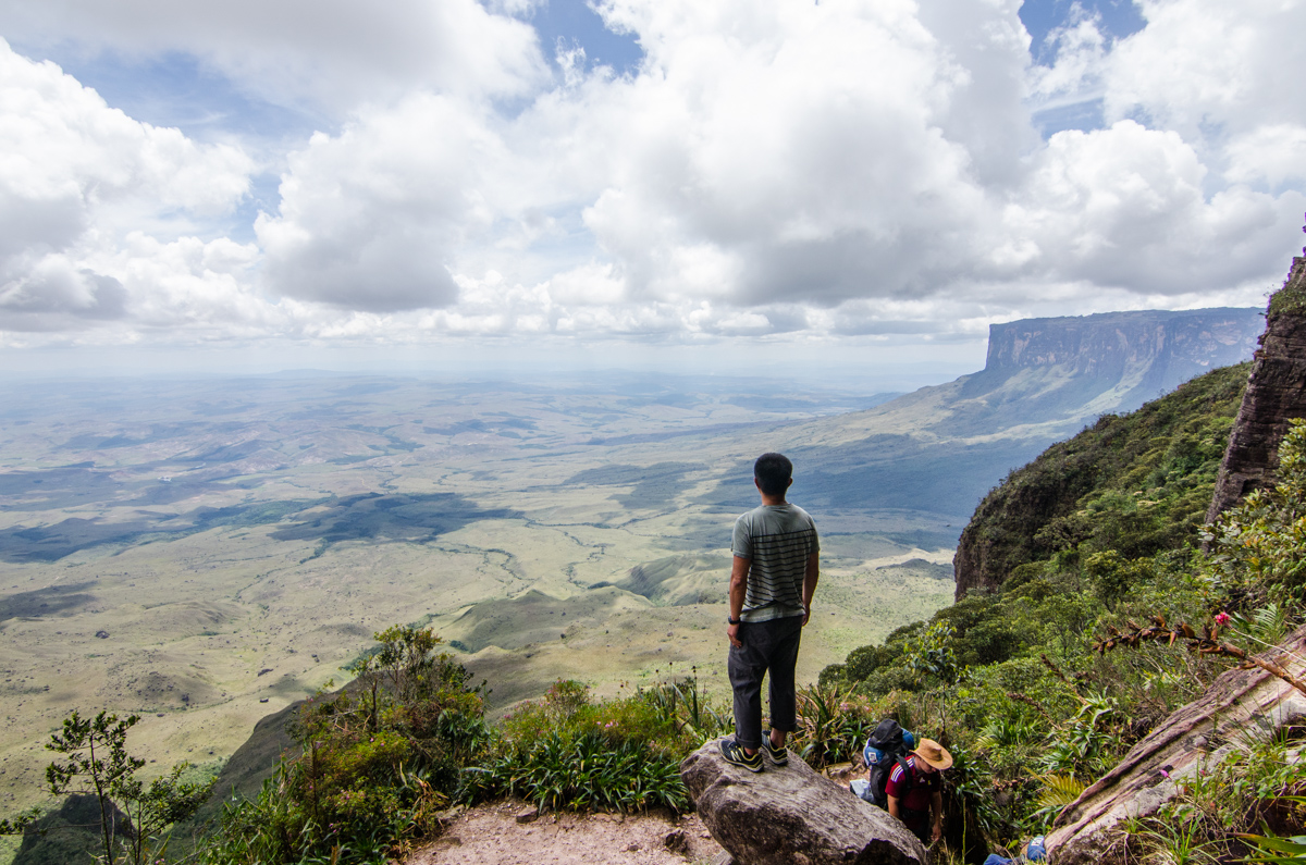 The view on the way up to Mount Roraima