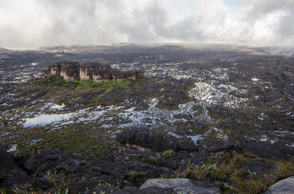 View from the very top of Mount Roraima