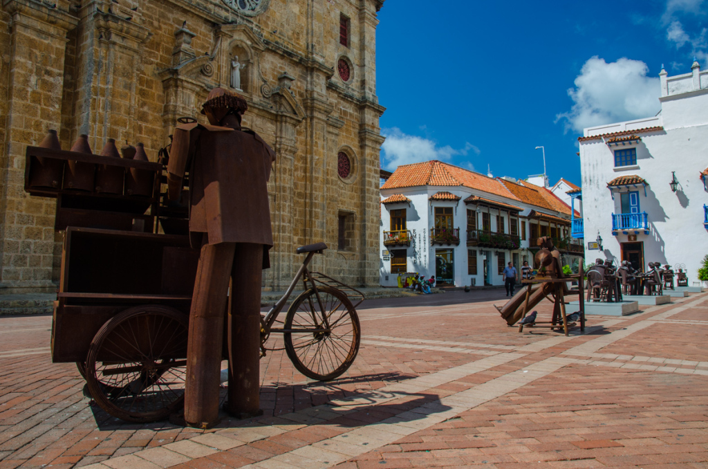 Plaza de San Pedro Claver, Cartagena, Colombia