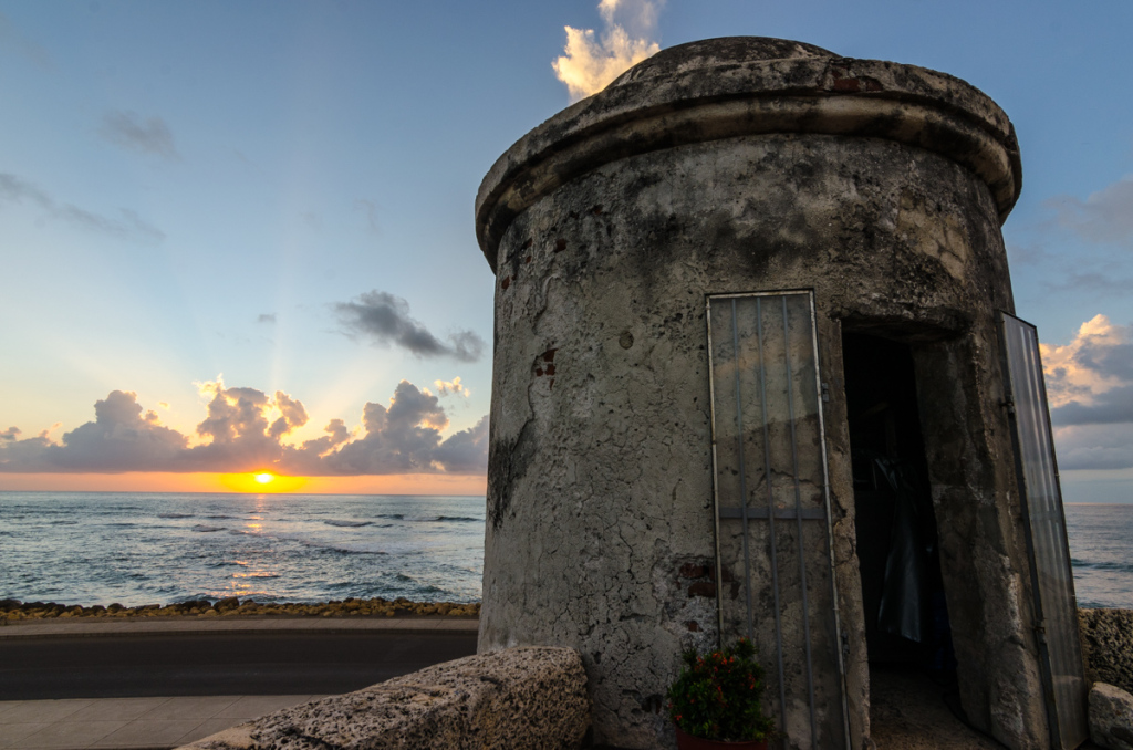 Baluarte de Santo Domingo, Cartagena, Colombia