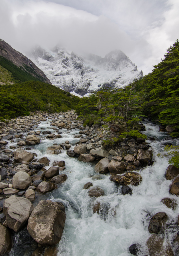 View from Campamento Italiano, Parque National Torres del Paine