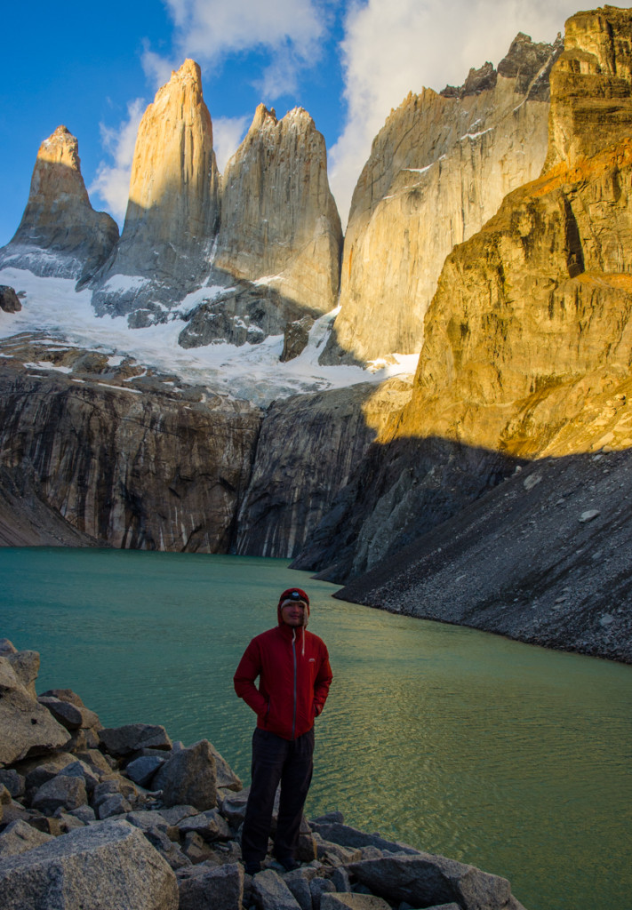 Sunrise at Torres del Paine