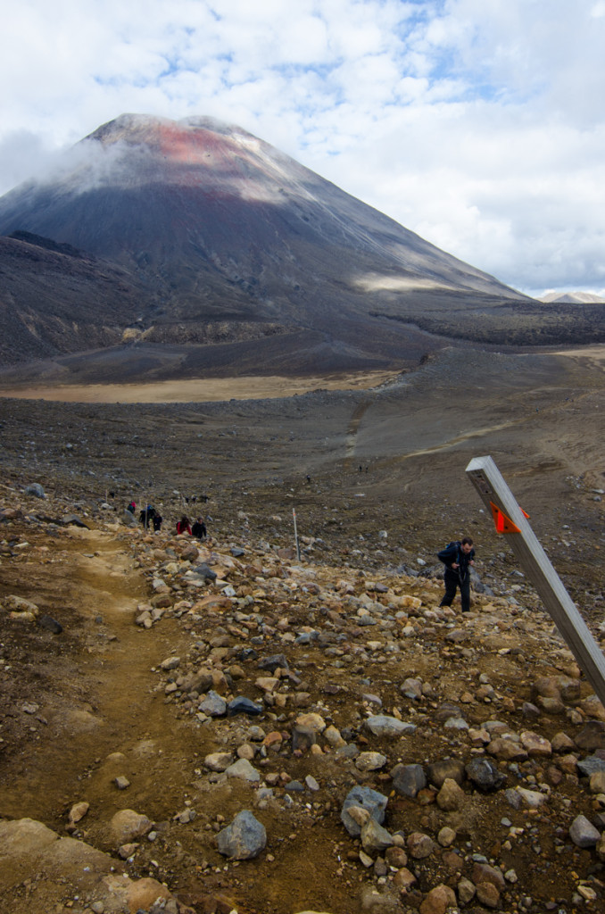 Top of Tongariro Alpine Crossing