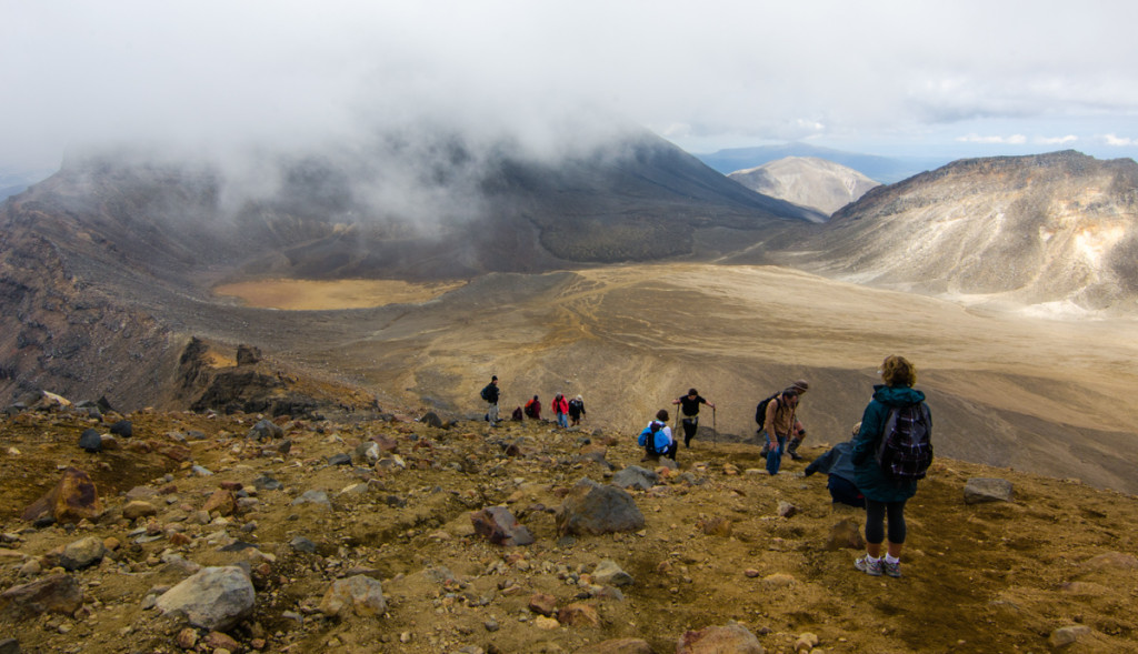 Top of Tongariro Alpine Crossing