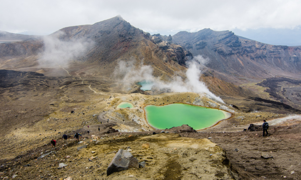 Emerald Lakes, Tongariro Northern Circuit