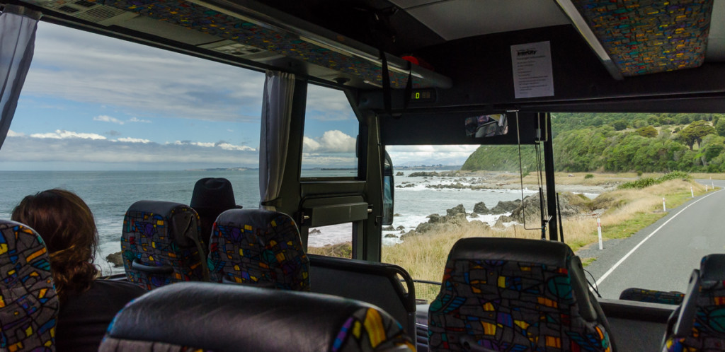 Bus from Picton to Christhchurch