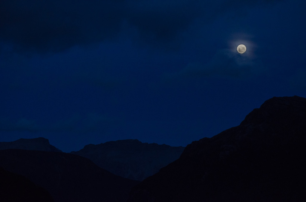 View from Routeburn Falls Hut