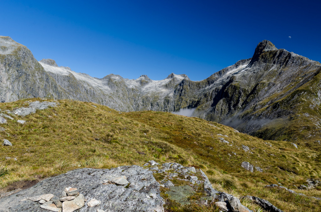 Views from Mackinnon Pass, Milford Track