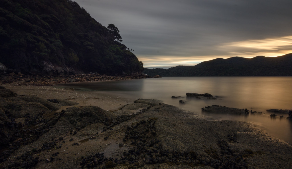 Sunset by North Arm Hut