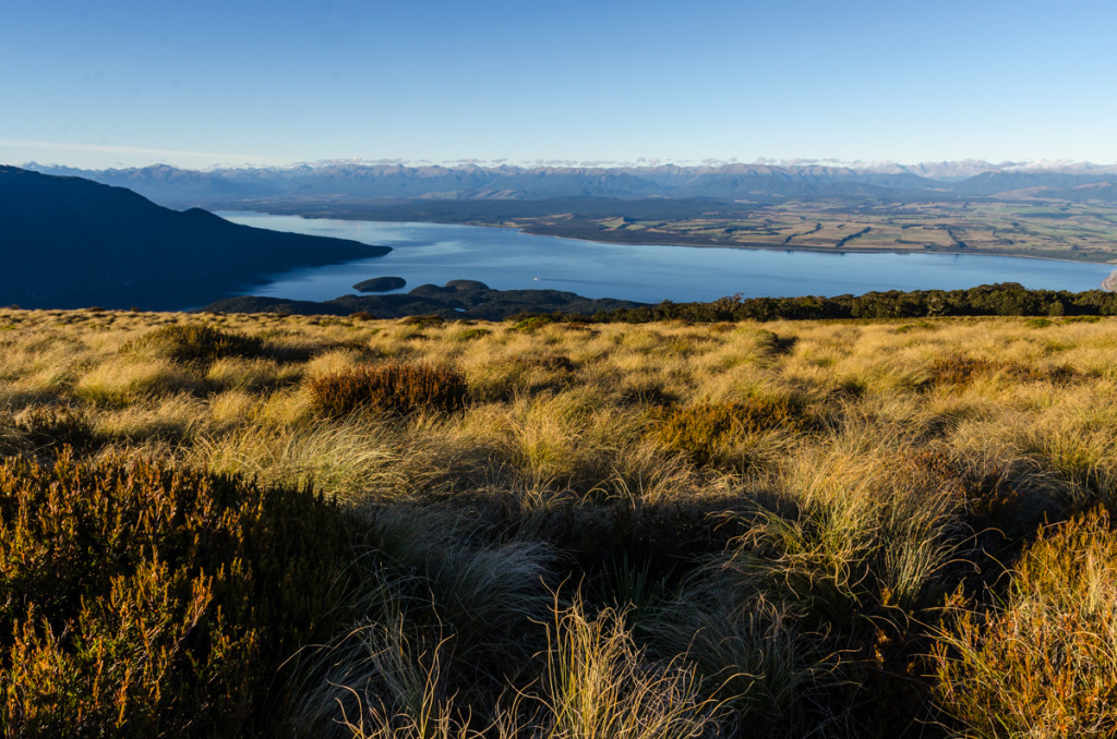 Lake Te Anau from Kepler Track