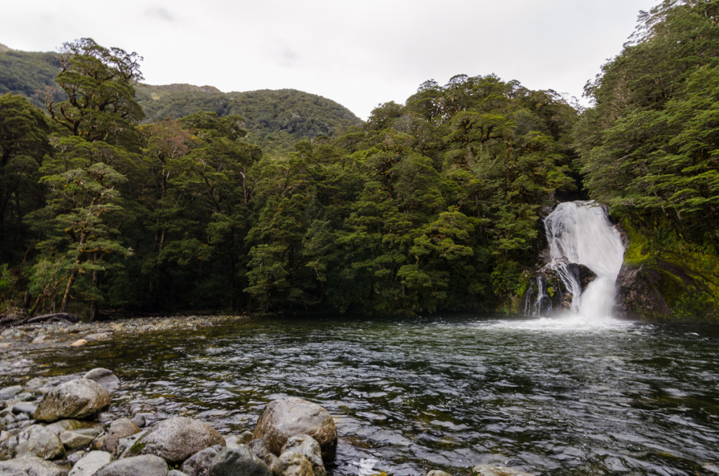 Iris Burn Waterfall, Kepler Track